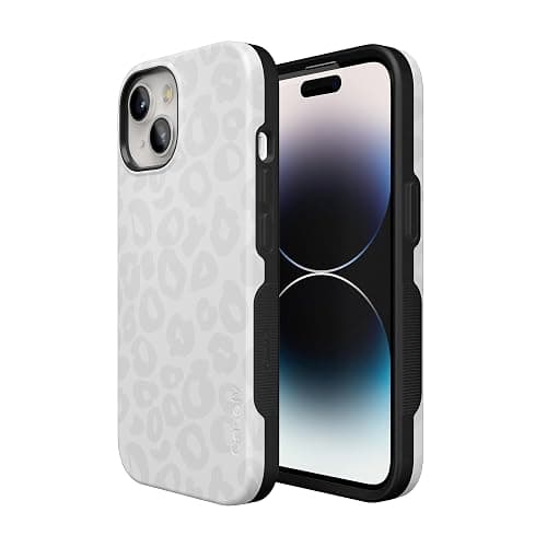 Casely iPhone 15 Case | Into The Wild | White Snow Leopard | Bold Protective Case Design | Compatible with MagSafe thumbnail 3