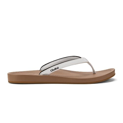 OLUKAI Uiki Women's Beach Sandal, Quick-Dry Flip-Flop Slides, Water Resistant, Wet Grip Soles & Compression Molded Footbed thumbnail 6