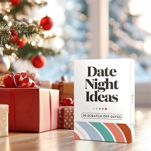 Romantic & Fun Scratch Off Date Night Ideas Card Game - Perfect Couples Gift for Boyfriend, Girlfriend, Wife, Husband, Engagement, Birthday or Anniversaries - Christmas Stocking Stuffer for Her or Him thumbnail 2