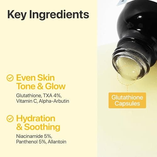 numbuzin No.5 Vitamin Concentrated Serum, Dark Spot Care, Glutathione & Vitamin Serum, Korean Skincare, Tranexamic Acid 4%, Niacinamide 5%, for a Radiant-Looking Glow 1.01 fl oz thumbnail 6