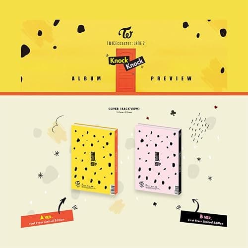 TWICE - Special Album TWICEcoaster : LANE 2 Random Ver. Photo Book R + Sticker + Photo Card + Knock Knock Goods + Gift thumbnail 2