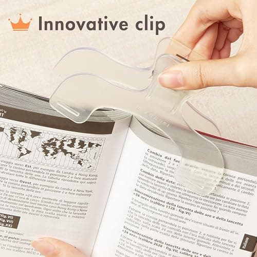 Sun-Star Versatile Crown Page Holder Clip - Ideal for Notebooks, Textbooks, Sheet Music and Maps, Night Forest S3623351 (Authentic Hologram for US and EU Only) 4.7 x 3.0 x 1.6 inches thumbnail 8