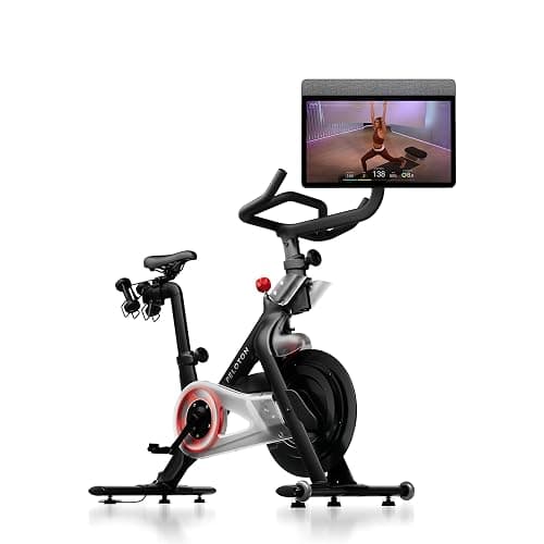 Peloton Exercise Cross Training Bikes, Indoor Stationary Spin Bikes for Home Workouts, Space-Friendly Exercise Equipment for Cardio and strength Workout & Indoor Cycling - Image 1