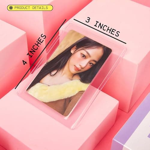 Mandu Deco Toploaders for Kpop Album Photocards or Trading Cards, 3" x 4" (Pack of 25) thumbnail 3