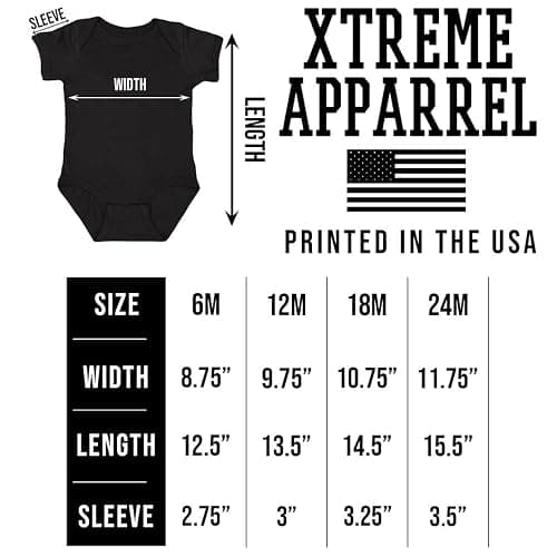 Xtreme Apparrel City Skyline Kid's Bodysuit for Baseball Fans thumbnail 2