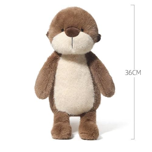 ZBELLO Otter Plush,Otter Stuffed Animal Cute River Plush,Pillow Cuddly Toys Cushion Doll Cute,Christmas Birthday Gift for Kids Children Girls Boys (36 cm) thumbnail 2
