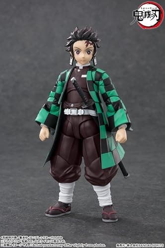 TAMASHII NATIONS - Demon Slayer: Kimetsu no Yaiba - Tanjiro Kamado S.H.Figuarts Action Figure | Demon Slayer Kimetsu No Yaiba 6 Inch Action Figure S.H. Figuarts - Tanjiro Kamado thumbnail 5
