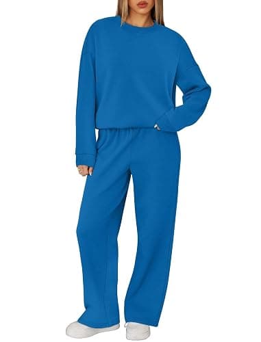 XIEERDUO Sweatsuits Women 2 Piece Outfit Matching Lounge Sets Fall Outfits 2025 Fashion Clothing Crewneck Track Suits thumbnail 4