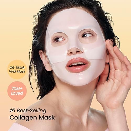 BIODANCE Bio-Collagen Real Deep Mask, Hydrating Overnight Hydrogel Mask, Pore Minimizing, Elasticity Improvement, 34g x16ea thumbnail 3