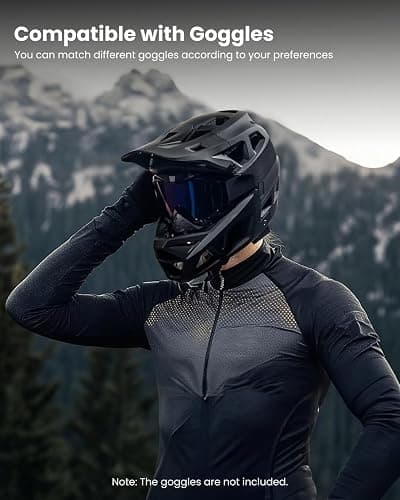 ILM Adult Mountain Bike Helmet Men & Women Full Face Lightweight BMX MTB Helmet ASTM CPSC CE Certified Cycling Helmet Model ZL-B068 thumbnail 5