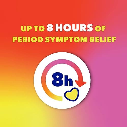 Midol Heat Vibes Menstrual Pain Relief Heat Patches - 6 Count Pack for Period Cramps and Backache - 6ct thumbnail 3
