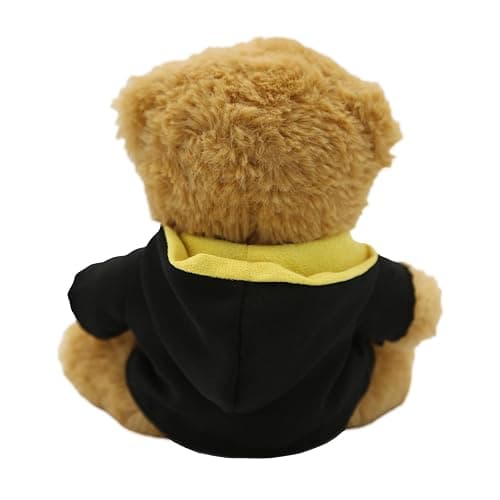 Harry Potter Hufflepuff Bear Plush Toy - Hogwarts Mini Teddy with Robe & Scarf - Soft Collectible Stuffed Animal with House Mascot & Crest - Wizarding World Gift for Kids & Fans thumbnail 3