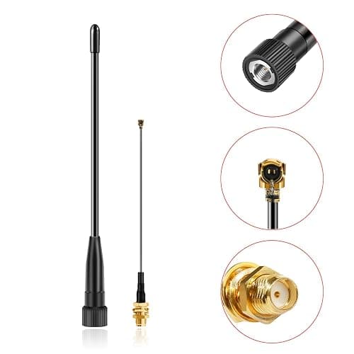 Meshtastic 915MHz LoRa Whip Antenna 10dBi Gain, 17cm Long Range SMA Male Omni Antenna (2 Sets), Slinkdsco thumbnail 4