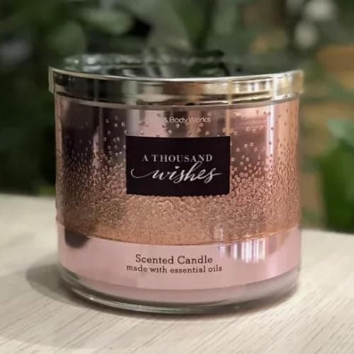 Bath and Body Works A THOUSAND WISHES 3-Wick Candle 14.5 Ounce thumbnail 7