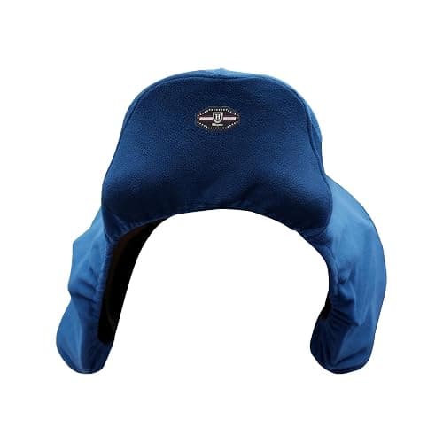 Harrison Howard Lightweight Dust Prevention Machine Washable Fleece Saddle Cover for GP/CC-Blue thumbnail 4