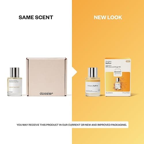 Dossier - Ambery Saffron 1.7 Fl Oz (50ml) - Eau de Parfum - Inspired by B.accarat R.ouge 540 - Vegan, Unisex Perfume Spray thumbnail 7