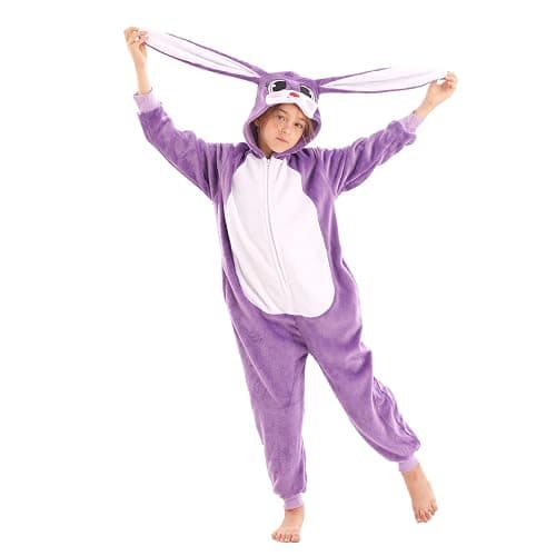 TYONMUJO Animal Onesie Costume for Kids Halloween Costumes for Girls Boys Cosplay Outfit Rabbit Bunny thumbnail 3