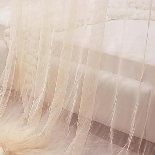 Mengersi Mosquito Net for Bed Canopy,Four Corner Post Canopy Bed Curtains for Full/Queen/King Size Bed,Bed Curtains for Patio Indoor Outdoor Net thumbnail 4