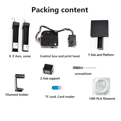 Quiet 3D Printer Lightweighted Entry Leveled Printer for Beginners Featuring Simple Button Print Control thumbnail 7