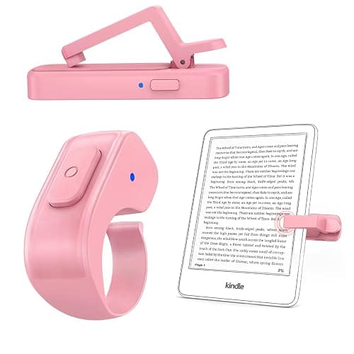DATAFY [Case-Friendly] Remote Control Page Turner Ring for Kindle Paperwhite Oasis Scribe Kobo eReaders, Camera Camcorder Remote Controls, Page Turner Clicker for iPhone ipad Tablets with Storage Bag - Image 1