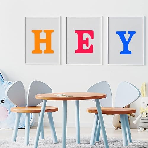 AOCEAN 6 Inch White Wood Letters - Unfinished Wood Letters for Wall Christmas Decor Standing Letters Slices Sign Board Decoration for Xmas Home Party Projects (A) thumbnail 3