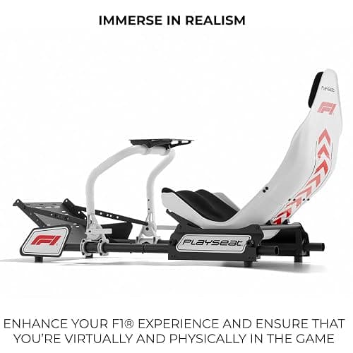 Playseat® Formula Instinct - F1® Edition Racing Simulator - Simracing, Authentic F1® Racing Position, Direct Drive, Open Cockpit Design thumbnail 8