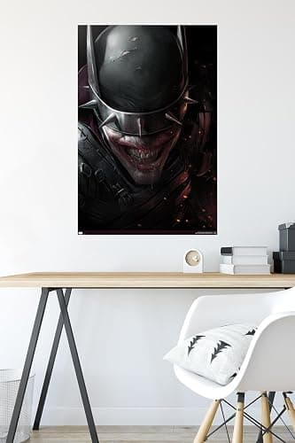Trends International DC Comics The Batman Who Laughs - Face Wall Poster, 22.375" x 34", Premium Unframed Version thumbnail 4