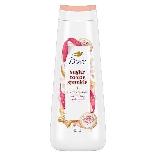 Dove Limited Edition Holiday Treats Body Wash Sugar Cookie Sprinkle for Deep Nourishment 20 oz - Image 1