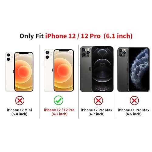 lioscre Cheetah Print Phone Case for iPhone 12 / iPhone 12 Pro 6.1" Case with 2 Pack Tempered Screen Protector, Cute Leopard Pattern Design Shockproof TPU Soft Clear Phone Cover for Women Girls, White thumbnail 2