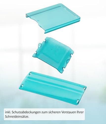 Nicer Dicer Chef Professional Gemüsescheider 23-tlg. Gemüsehobel manuell mit 5.2L großem Auffangbehälter Frischhaltedeckel, Spiraleinsätze, Tomatenschneider, Julienne, Salatschneider mit Rezeptbuch thumbnail 8
