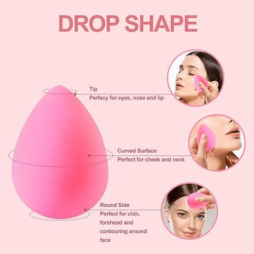 Makeup Brushes Set Gifts for Women, Christmas Stocking Stuffers for Women Teen Girls Wife Sister 13 Pcs Premium Kit with Foundation Concealer Blush Sponge Professional Beauty Blenders Accessories thumbnail 4