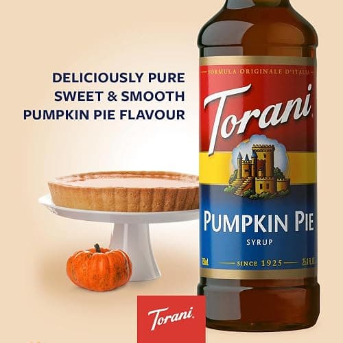 Coffee Syrup, Pumpkin Pie Flavored Syrup for Drinks, 25.4 Fl Oz thumbnail 2