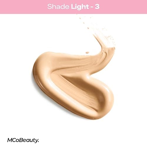 MCoBeauty Flawless Glow Luminous Skin Filter - 3 Light - 4-in-1 Primer, Highlighter & Foundation Booster - Dewy Illuminating Tint Face Makeup with Squalane Vitamin E - Vegan & Cruelty Free thumbnail 5
