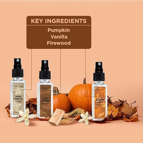 Folkulture Fall Room Spray, Autumn Spice, Odor Eliminators Set of 3-5.1 Oz | Room Fresheners Spray for Living Rooms, Home, Bathrooms with Natural Essential Oils, Fall Scents, Air Fresheners thumbnail 5