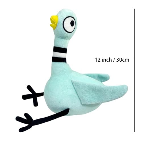 WXXCDB 12‘’ Pigeon Stuffed Animal Pigeon Plush,Soft Stuffed Bird Stuffed Animal Toy for Kids Boys Girls Gifts, Home Decor Plushies thumbnail 3