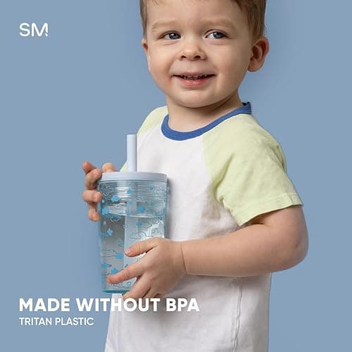 Simple Modern Toddler Tumbler with Straw | 12oz Cute Kids Cup, Farm Animals | Junior Tumbler Kids Water Bottle & Spill Proof Sippy Cup for Girls, Boys | See-Through Lid, Toddler Cup | Farm Animals thumbnail 2