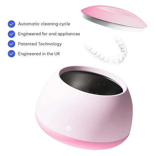 Zima Dental Pod: Ultrasonic Retainer Cleaner. The Original Retainer Cleaner Machine, Aligner Cleaner, Nightguard Cleaner, Mouthguard Cleaner, Denture Cleaner. Ultrasonic Cleaner For Oral Dental Care thumbnail 6