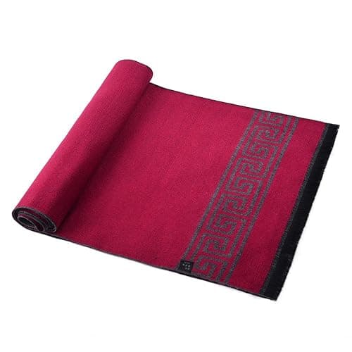 Mens Scarves Winter Warm Fashion Formal Classic Long Soft Scarf for Men Holiday Gift thumbnail 4