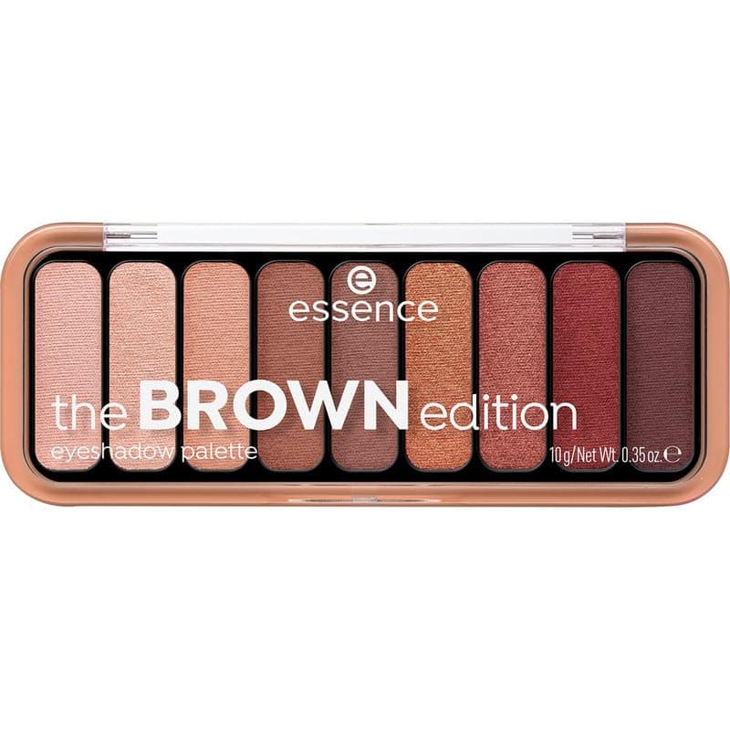 essence - Pack 2 en 1: Paleta de Sombras de Ojos The Brown Edition 10 g + Eyeliner Líquido Waterproof Liquid Ink 3 ml, Maquillaje de Ojos Intenso y de Larga Duración thumbnail 5