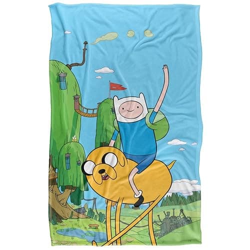 Adventure Time Best Bros Silky Touch Super Soft Throw Blanket 36" x 58" thumbnail 3