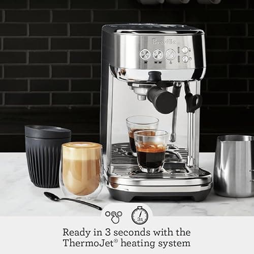 Breville Bambino Plus, Black Stainless Steel thumbnail 3