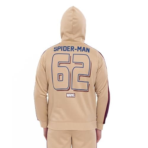 Marvel Men's Zip-Up Hooded Sweatshirt thumbnail 2