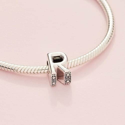 PANDORA Letter 925 Sterling Silver Charm thumbnail 6