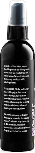 Aromasong Lavender Pillow Spray For Sleeping - All Natural Calming Linen & Bedtime Sleep mist For Deep Sleep - Pillow Spray Aromatherapy With Botanical Essential Oils for Relaxing Stress thumbnail 8