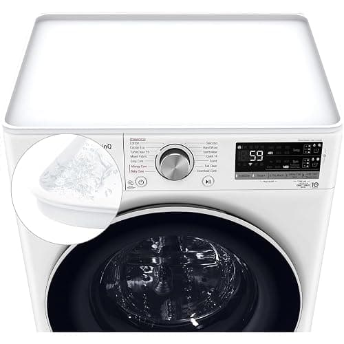 GHWMYD Silicone Mat for Washer and Dryer,Washer and Dryer Covers for the Top 23.6" x 19.7" Washing Machine Cover Mat Support Heat Washer Dryer Top Protector Covers for Laundry Kitchen Home White - Image 1