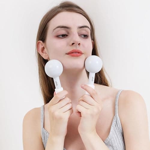 Pfefe Ice Globes for Face & Eyes, Unbreakable Stainless Steel Cryo Sticks for Beauty Routines, Facials Cold Roller Cooling Globes for Puffiness, Wrinkles, Dark Circles, Headaches thumbnail 4