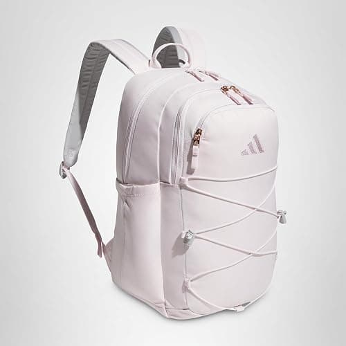 adidas Amplifier Backpack for Laptop, School and Gym, 28L, Distilled Pink/Dual Lilac Purple/Bungie, OSFA thumbnail 8