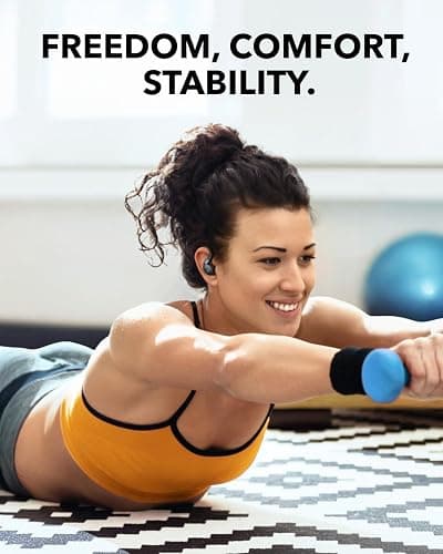 Soundcore Sport X20 by Anker, True-Wireless Workout Earbuds, Rotatable and Extendable Ear Hooks, Noise Cancelling, Deep Bass, IP68 Waterproof, Sweatproof, Dustproof, 48H Play, Sport Earbuds for Gym thumbnail 3
