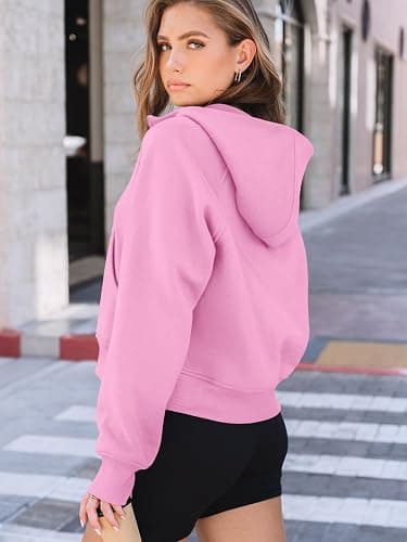 AUTOMET Womens Hoodies Fleece Fall Fashion Outfits Workout Sweatshirts Y2k Winter Zip Up Jackets Oversized Tops Clothes 2025 thumbnail 4