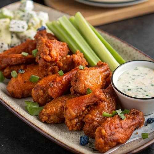 Tyson Any'tizers Buffalo Style Bone-In Chicken Wings, 22 oz. (Frozen) thumbnail 3